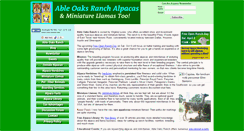 Desktop Screenshot of ableoaks.com